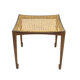 Danish rosewood stool by Bernt Petersen for Wørts Møbelsnedkeri