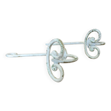 Pair of metal hooks 30 40s