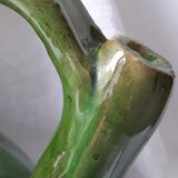Old glazed terracotta pitcher