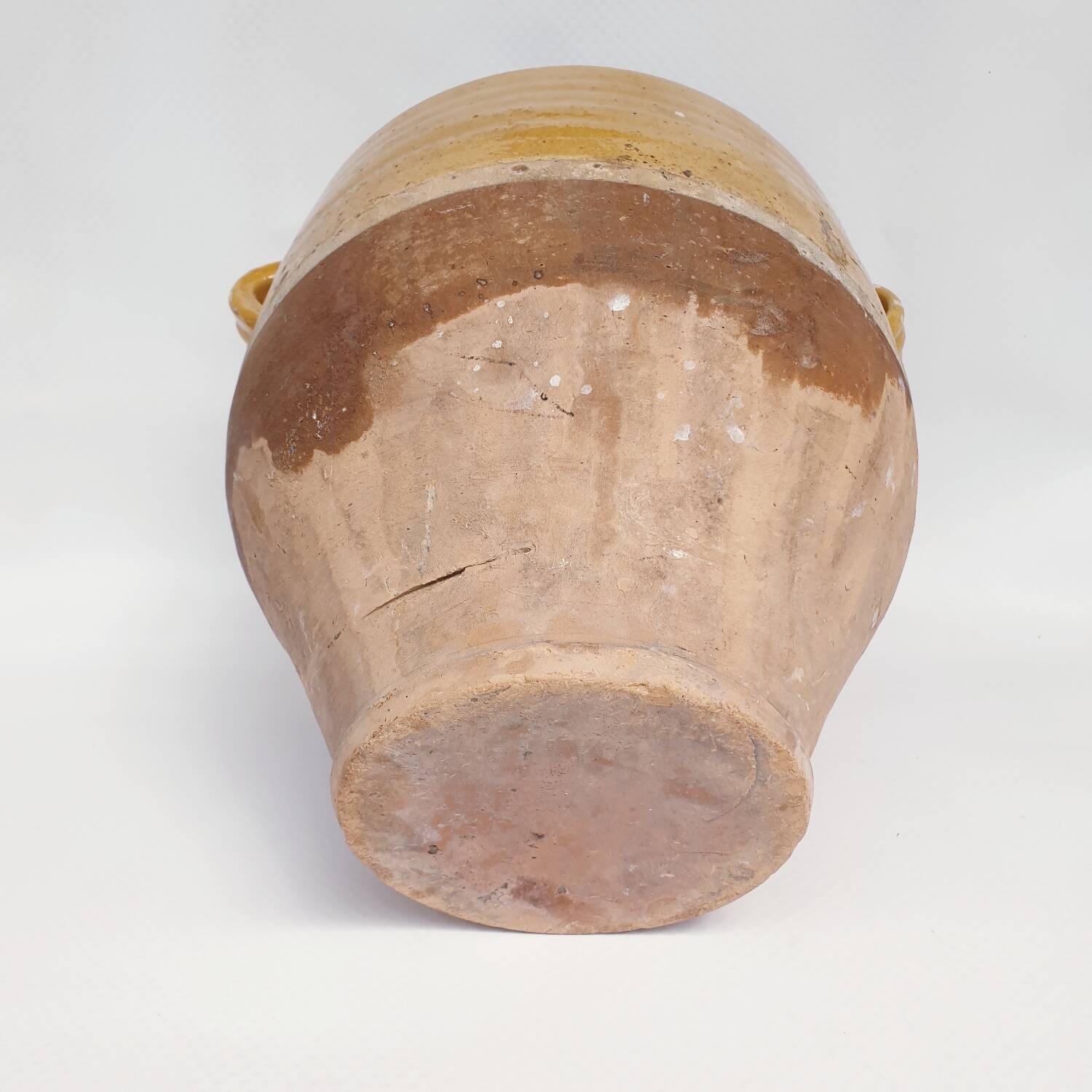 Antique glazed fat-candy pot
