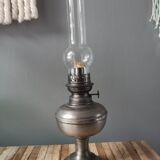 Old tin oil lamp