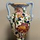 Gien: Important earthenware vase with peony decoration