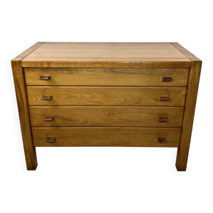 Commode en orme massif - maison regain