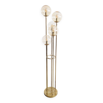 Sölken Leuchten Brass Floor Lamp 1970's