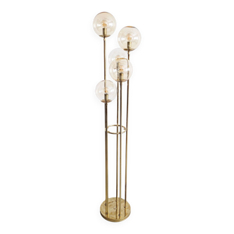 Sölken Lights Brass Floor Lamp 1970's