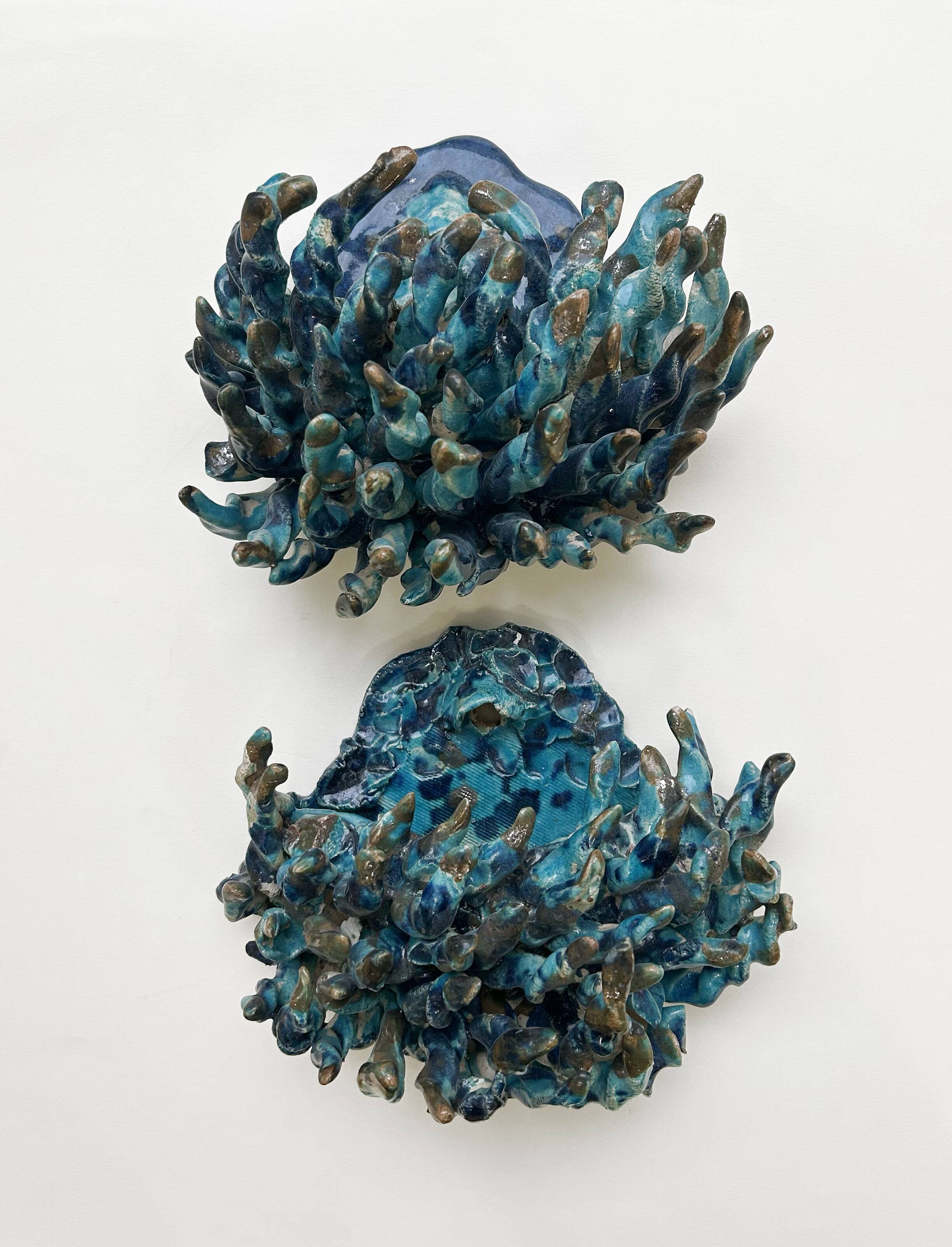 Neptune's Claws, a pair of wall lights by the Portuguese artist Clara Rêgo.