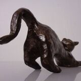 Large ceramic cat, Germany, 1960s