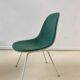 Pair of chairs low base Charles and Ray Eames, fabric Alexander Girard, ed. Herman Miller, 1970
