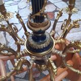 Lustre en bronze 9 lumières