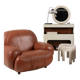 Italian Leather Lounge Chair