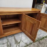 Maison Regain sideboard in Elm with 3 vintage doors