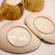 Lot de 2 tasses XL imitation bois Grandjean Jourdan Vallauris
