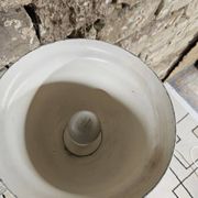 Lampadaire bois touné  Art Déco 1960
