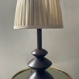 Vintage wooden lamp from the 70s