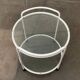 Postmodern Glass Side Table or Dessert Table