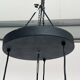 Solid Cascade chandelier with 4 lights, 1970s