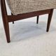 Mid-century round bench in teak Denmark 1960s