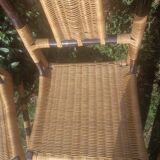 Bamboo and rattan chairs