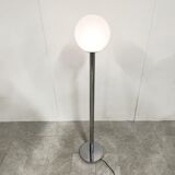 Vintage chrome and glass floor lamp, 1970s