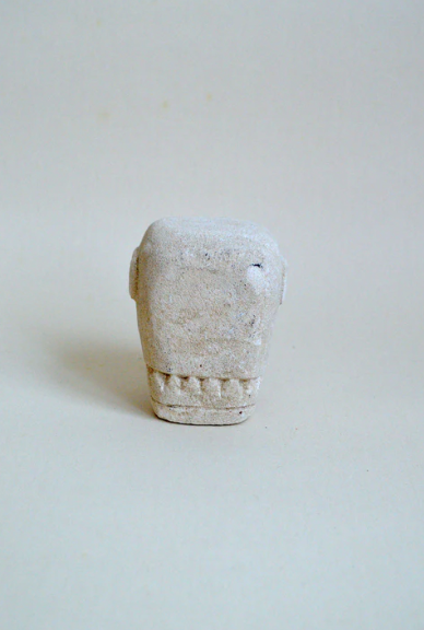 Stone head from Indonesia