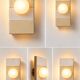Ceramic zellige wall light