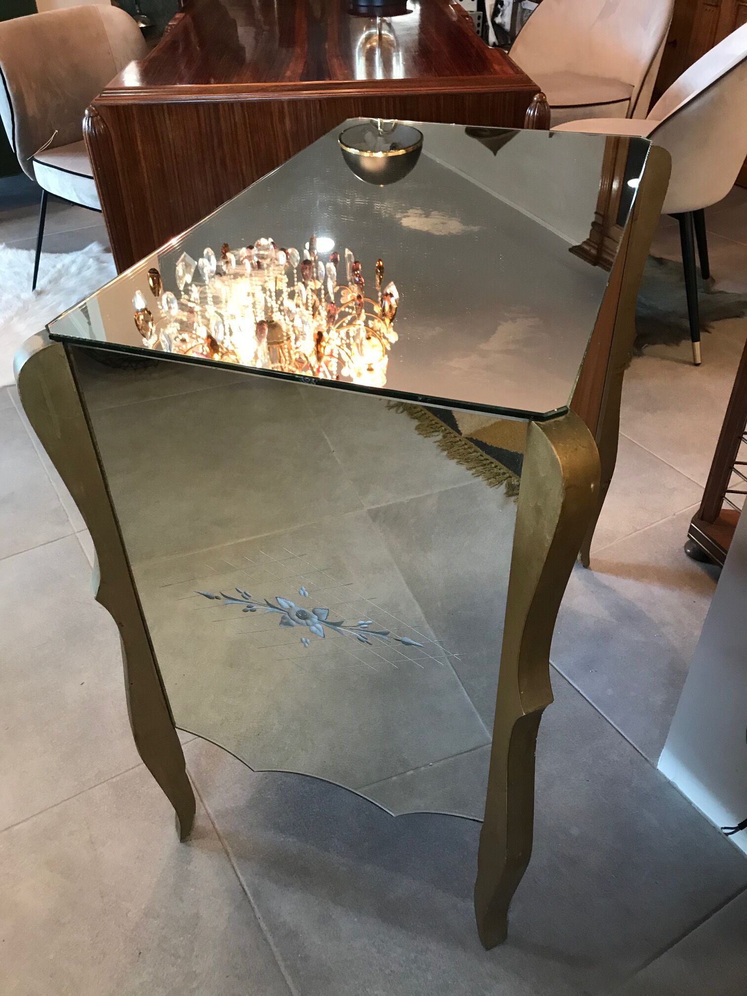 Beautiful Venetian mirror dresser