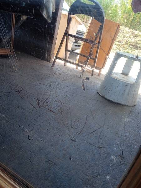 Louis Philippe mirror in gilded wood, 19th century - 88 cm