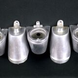 Robust aluminum wall lamp