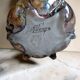 Artistic vase signed M. Venys – vintage marbled glass – 31 cm
