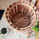 Vintage 3-tier plant stand in bamboo and rattan