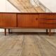 Vintage teak row 60 year