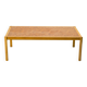Grom Lindum coffee table, solid ash, The Scandinavian Modern Design, 1970s