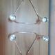 Pair of candlesticks Neptune collection new shapes Christofle 1959