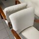 Pair of Art Deco Armchairs in Curved Wood, Italian Manufacture, 1930s - 1940s