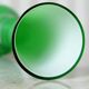 Green opaline soliflore vase 1960