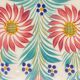 Serving dish and ceramic presentation of Quimper floral motif