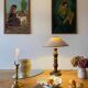 Orientalist painting on cardboard