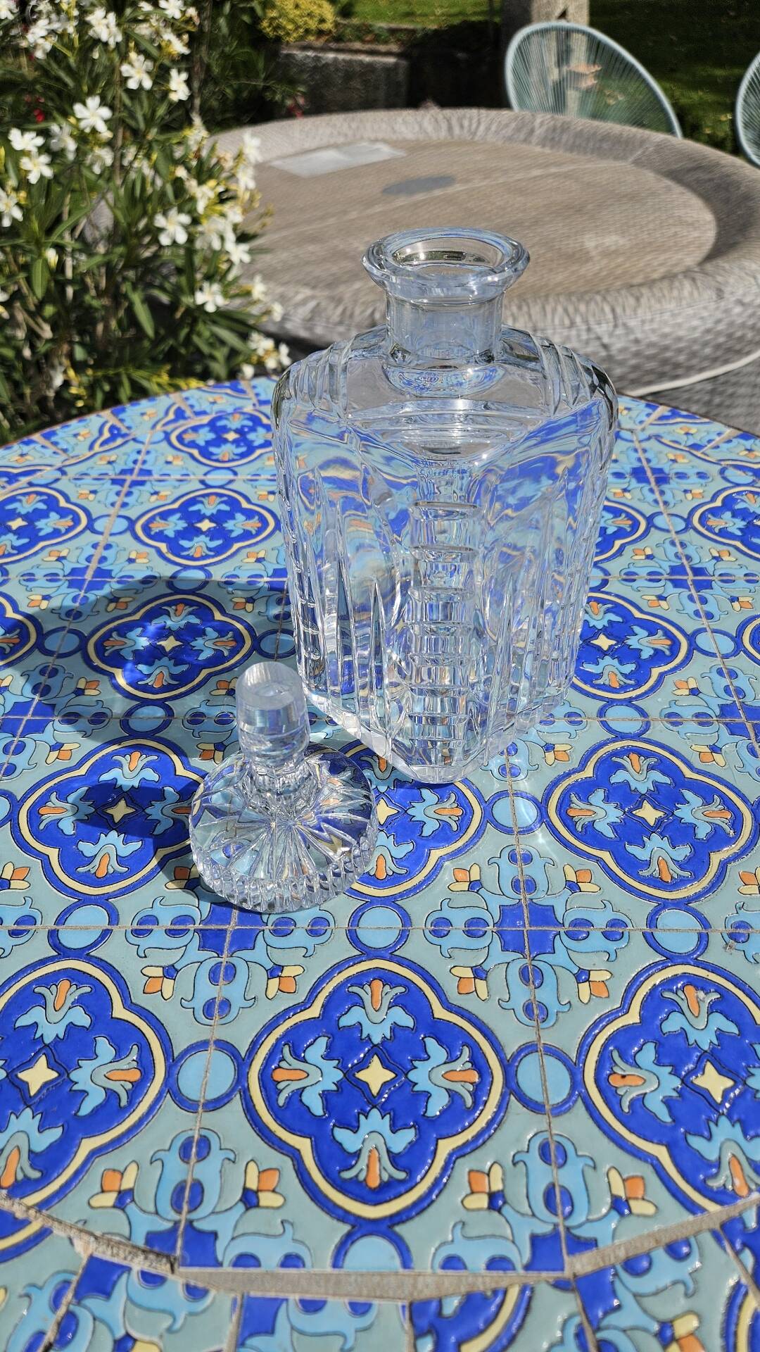 Carafe en verre