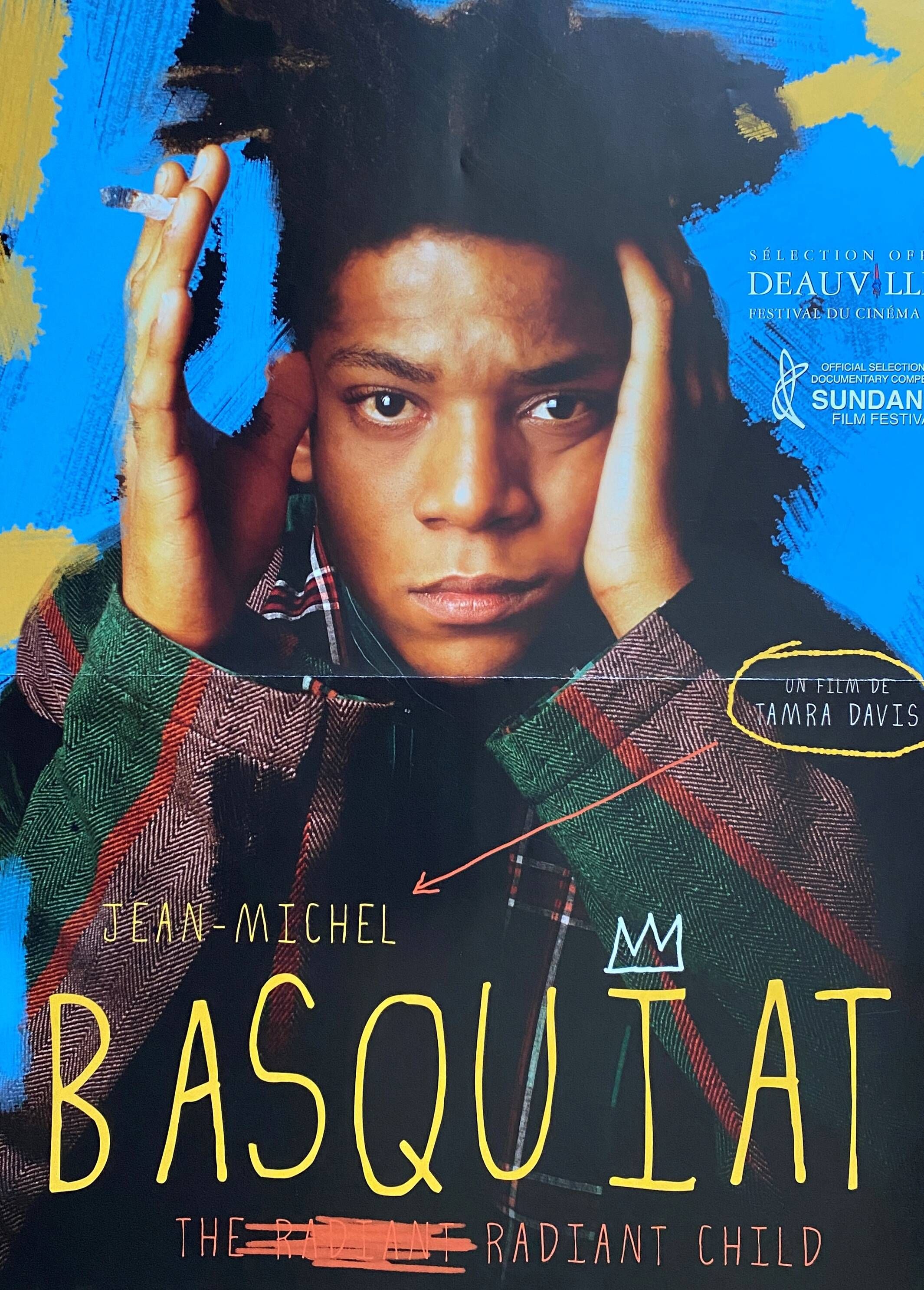 Cinema poster Jean-Michel Basquiat the radiant child
