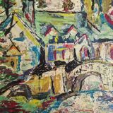 Peinture montagne