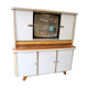 Buffet vintage, bois et formica, 1950