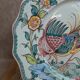 Decorative plate in earthenware Ânfora Águeda – Portugal – Hand-painted exotic bird