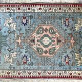 Old carpet, far east, 108x68 cm