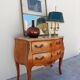 Commode Louis XV en marqueterie bois de rose