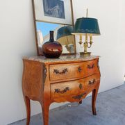 Louis XV chest of drawers in rosewood marquetry