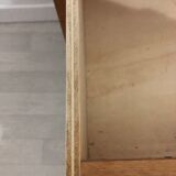 Chest of drawers 3 drawers vintage blond wood 60s