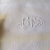 Lot de 3 serviettes monogrammes "GF"