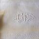 Lot of 3 towels monograms "GF"