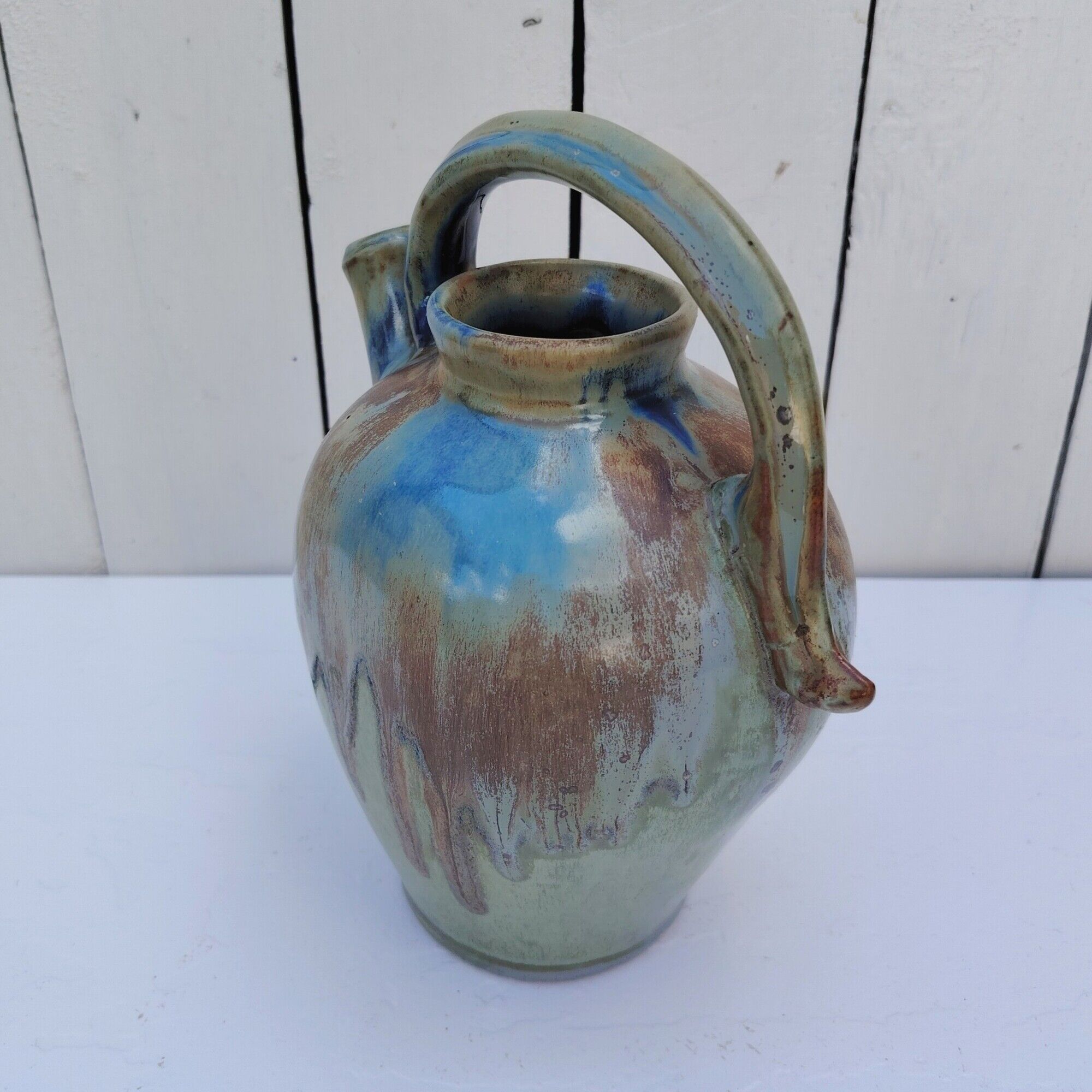 Ceramic pitcher, Vallauris, Gilbert Métenier, vintage