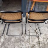 Serie de 4 Chaises B32 de Marcel Breuer